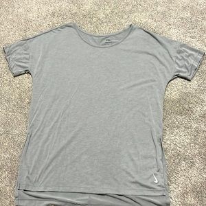 Light Grey athletic top
